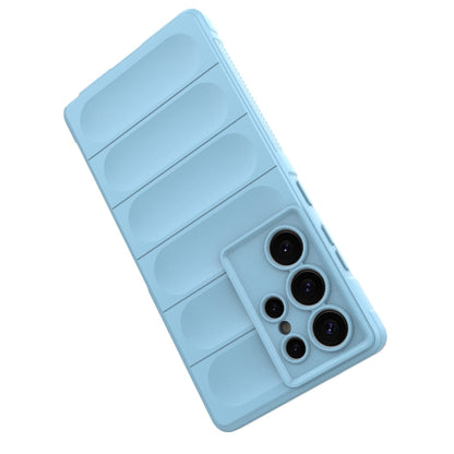 For Samsung Galaxy S25 Ultra 5G Magic Shield TPU + Flannel Phone Case(Purple) by buy2fix