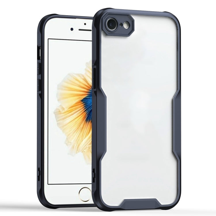 For iPhone 6s / 6 Armor Shockproof PC Hybrid TPU Phone Case(Black) by buy2fix