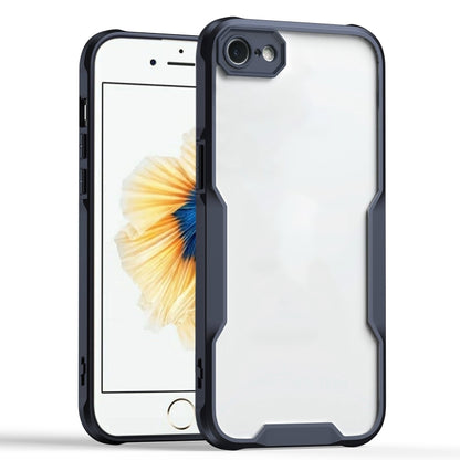 For iPhone 6s / 6 Armor Shockproof PC Hybrid TPU Phone Case(Black) by buy2fix