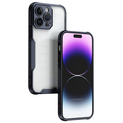 For iPhone 15 Armor Shockproof PC Hybrid TPU Phone Case(Black) by buy2fix