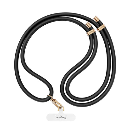 DUX DUCIS PL-ONE Universal Silicone Phone Lanyard(Black) by DUX DUCIS