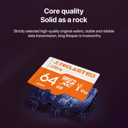 Teclast U3 Ultra High Speed TF Card / Micro SD Card, Memory:64GB by TECLAST