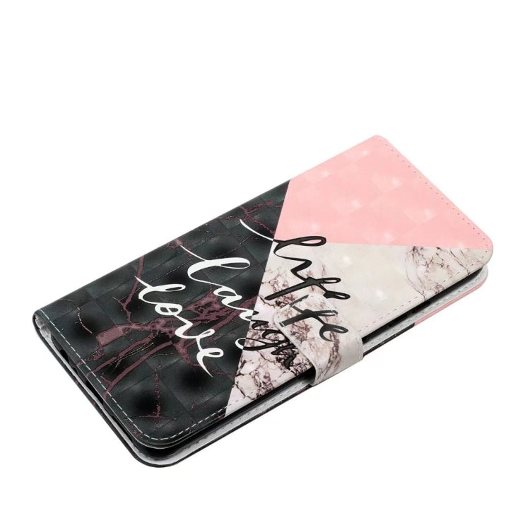 For Samsung Galaxy S25+ 5G Oil Embossed 3D Drawing Leather Phone Case(Stitching Marble) by buy2fix