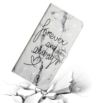 For Samsung Galaxy S25 Ultra 5G Oil Embossed 3D Drawing Leather Phone Case(Words Marble) by buy2fix