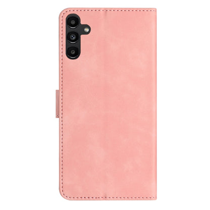 For Samsung Galaxy S25+ 5G Seven Butterflies Embossed Leather Phone Case(Pink) - Galaxy S25+ 5G Cases by buy2fix | Online Shopping UK | buy2fix