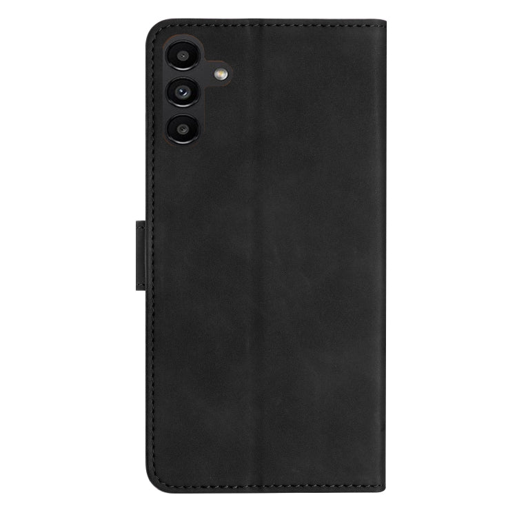 For Samsung Galaxy S25+ 5G Seven Butterflies Embossed Leather Phone Case(Black) by buy2fix