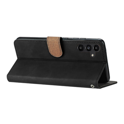 For Samsung Galaxy S25+ 5G Seven Butterflies Embossed Leather Phone Case(Black) by buy2fix