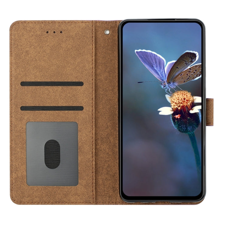 For Samsung Galaxy S25 Ultra 5G Seven Butterflies Embossed Leather Phone Case(Blue) by buy2fix