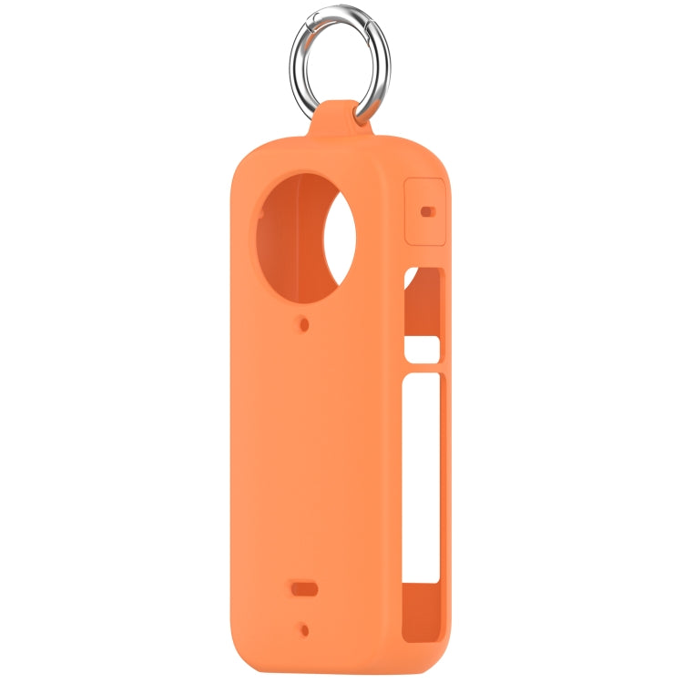 For Insta360 X3 Portable Silicone Protective Case(Orange) - Case & Bags by buy2fix | Online Shopping UK | buy2fix