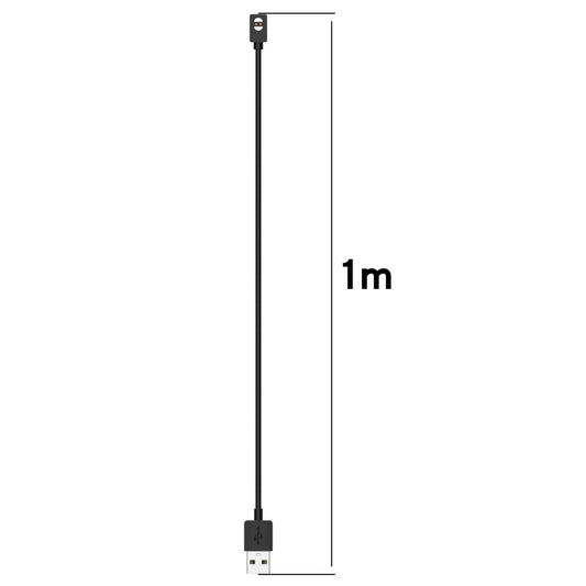 For Suunto Sonic Bone Conduction Earphone Magnetic Charging Cable, Length: 1m(Black) by buy2fix