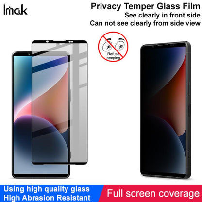 For Sony Xperia 1 VII imak HD Full Screen Privacy Tempered Glass Protective Film - Sony Tempered Glass by imak | Online Shopping UK | buy2fix