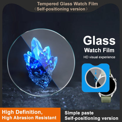 For Xiaomi Mi Band 8 Pro imak Tempered Glass Watch Film, Self-positioning Version - Screen Protector by imak | Online Shopping UK | buy2fix