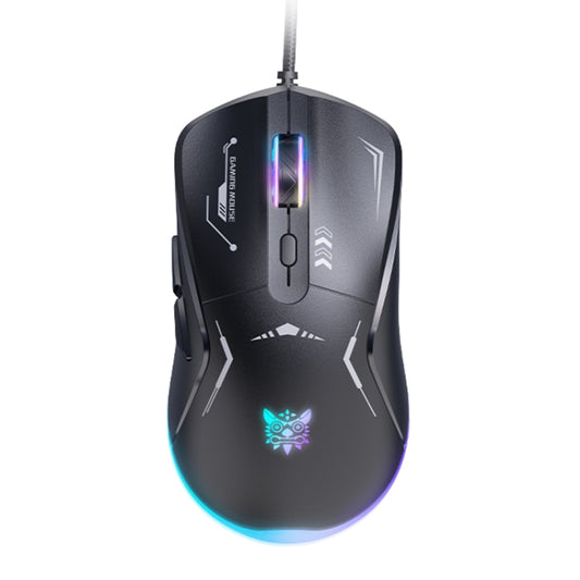 ONIKUMA CW917 RGB 3600DPI Wired Mouse(Black) - Wired Mice by ONIKUMA | Online Shopping UK | buy2fix