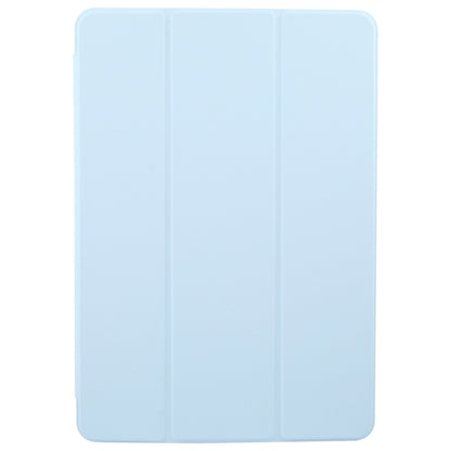 For Huawei MatePad 11.5 S GEBEI 3-folding Holder Shockproof Flip Leather Tablet Case(Sky Blue) - Huawei by GEBEI | Online Shopping UK | buy2fix