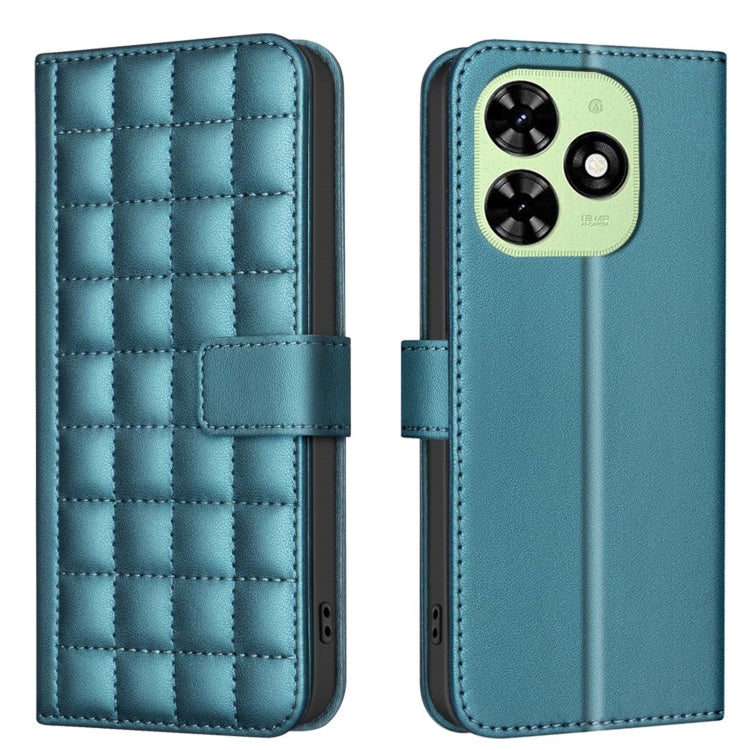For Tecno Spark Go 2024 / 20C / Pop 8 Square Texture Leather Phone Case(Green) by buy2fix