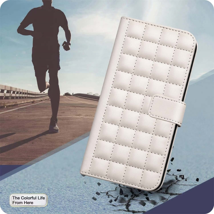 For Tecno Spark Go 2024 / 20C / Pop 8 Square Texture Leather Phone Case(Beige) by buy2fix