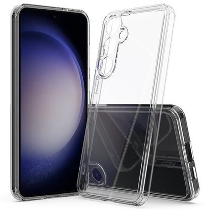 For Samsung Galaxy S25+ 5G Scratchproof Acrylic TPU Phone Case(Transparent) by buy2fix