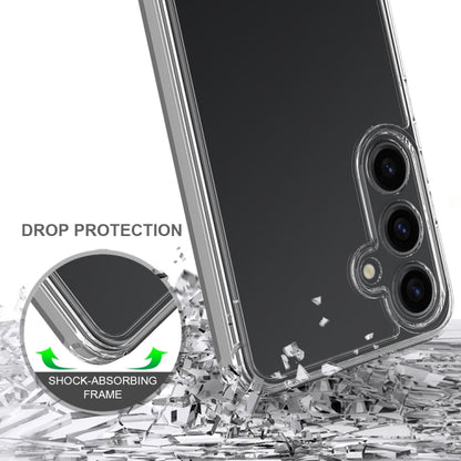 For Samsung Galaxy S25+ 5G Scratchproof Acrylic TPU Phone Case(Transparent) by buy2fix