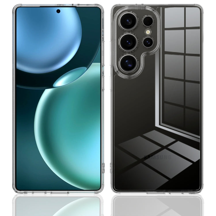 For Samsung Galaxy S25 Ultra 5G Scratchproof Acrylic TPU Phone Case(Transparent) by buy2fix