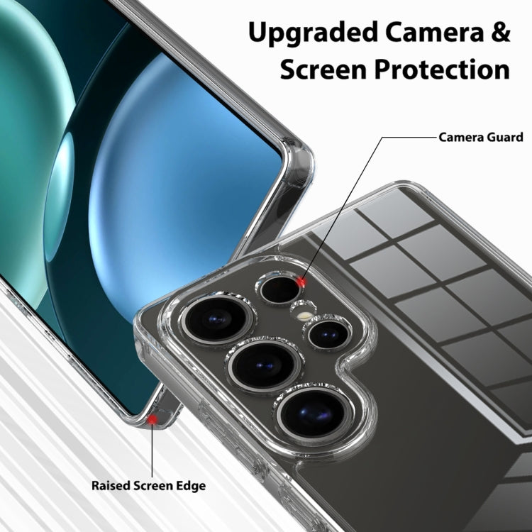 For Samsung Galaxy S25 Ultra 5G Scratchproof Acrylic TPU Phone Case(Transparent) by buy2fix