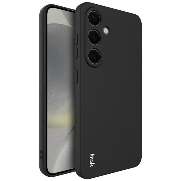For Samsung Galaxy S25 5G imak UC-3 Series Shockproof Frosted TPU Phone Case(Black) by imak