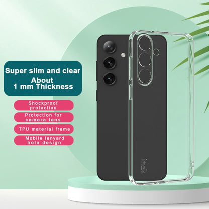 For Samsung Galaxy S25+ 5G imak UX-5 Series Super Slim Transparent Shockproof TPU Protective Case(Transparent) by imak
