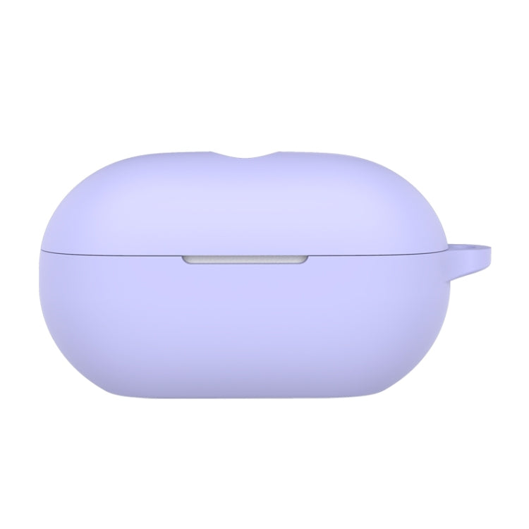 For Beats Solo Buds Wireless Earphones Silicone Protective Case with Hole(Purple) by buy2fix