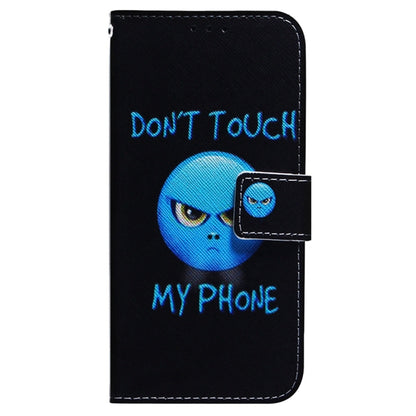 For Samsung Galaxy S25 Ultra 5G Coloured Drawing Flip Leather Phone Case(Anger) - Galaxy S25 Ultra 5G Cases by buy2fix | Online Shopping UK | buy2fix