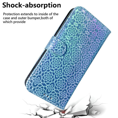 For Samsung Galaxy S25+ 5G Colorful Magnetic Buckle Leather Phone Case(Blue) - Galaxy S25+ 5G Cases by buy2fix | Online Shopping UK | buy2fix