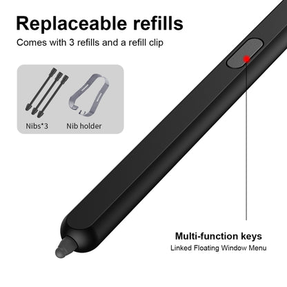 For Samsung Galaxy Z Fold5 Special Electromagnetic Stylus Pen(Black) - Stylus Pen by buy2fix | Online Shopping UK | buy2fix