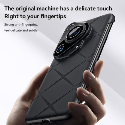For Huawei Pura 70 Ultra Borderless Upshrink Camera Protection Phone Case(Black) by buy2fix