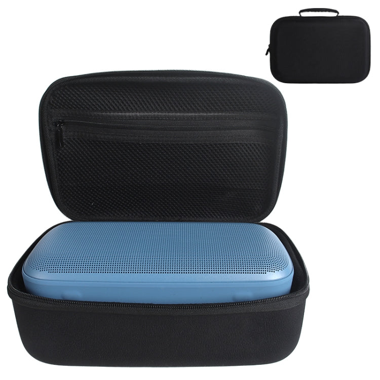 For Bose SoundLink Max Bluetooth Speaker Storage Bag Portable EVA Protective Box(Black) - Protective Case by buy2fix | Online Shopping UK | buy2fix
