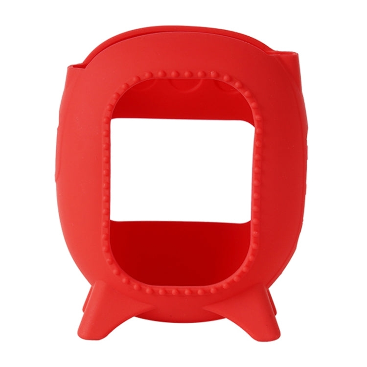 For JBL Clip 5 Portable Speaker Soft Silicone Protective Case(Red) - Protective Case by buy2fix | Online Shopping UK | buy2fix