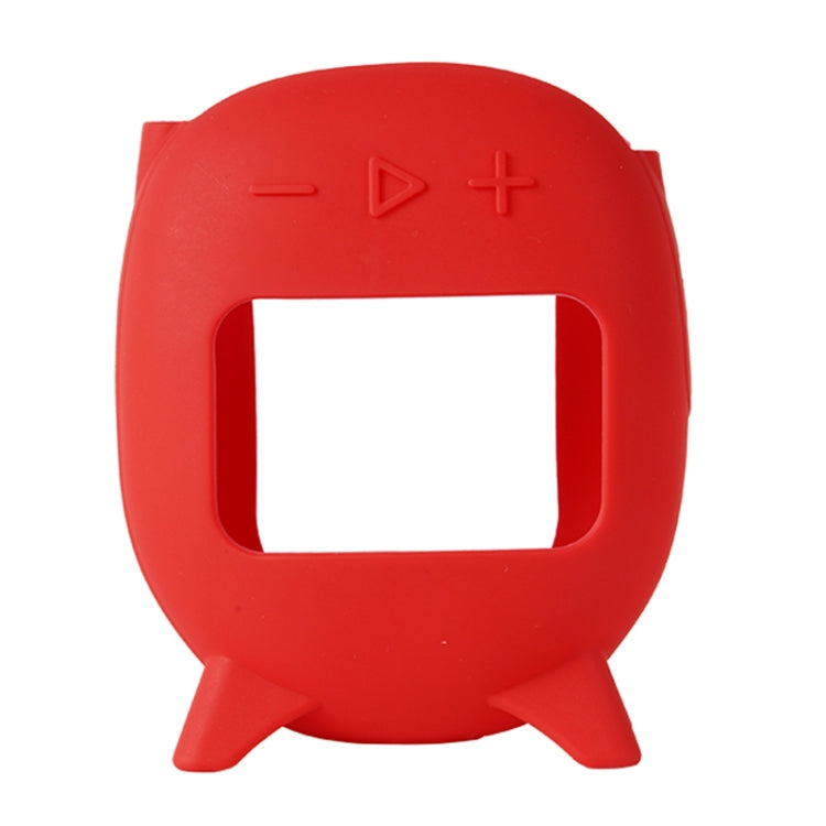For JBL Clip 5 Portable Speaker Soft Silicone Protective Case(Red) - Protective Case by buy2fix | Online Shopping UK | buy2fix