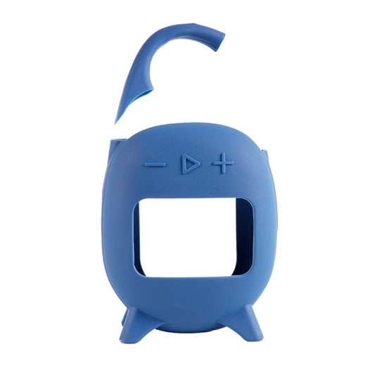 For JBL Clip 5 Portable Speaker Soft Silicone Protective Case(Blue) - Protective Case by buy2fix | Online Shopping UK | buy2fix