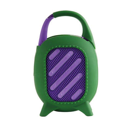 For JBL Clip 5 Portable Speaker Soft Silicone Protective Case(Green) - Protective Case by buy2fix | Online Shopping UK | buy2fix