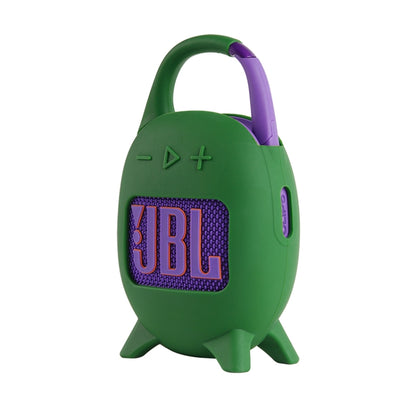 For JBL Clip 5 Portable Speaker Soft Silicone Protective Case(Green) - Protective Case by buy2fix | Online Shopping UK | buy2fix