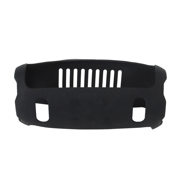 For JBL Xtreme 4 Bluetooth Speaker Soft Silicone Protective Cover Storage Case(Black) - Protective Case by buy2fix | Online Shopping UK | buy2fix