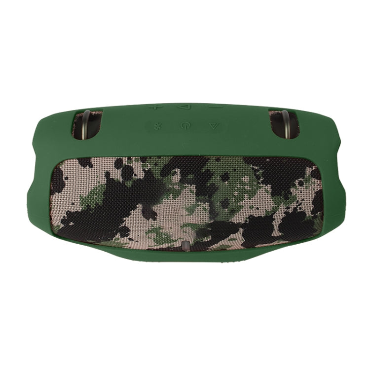 For JBL Xtreme 4 Bluetooth Speaker Soft Silicone Protective Cover Storage Case(Green) - Protective Case by buy2fix | Online Shopping UK | buy2fix