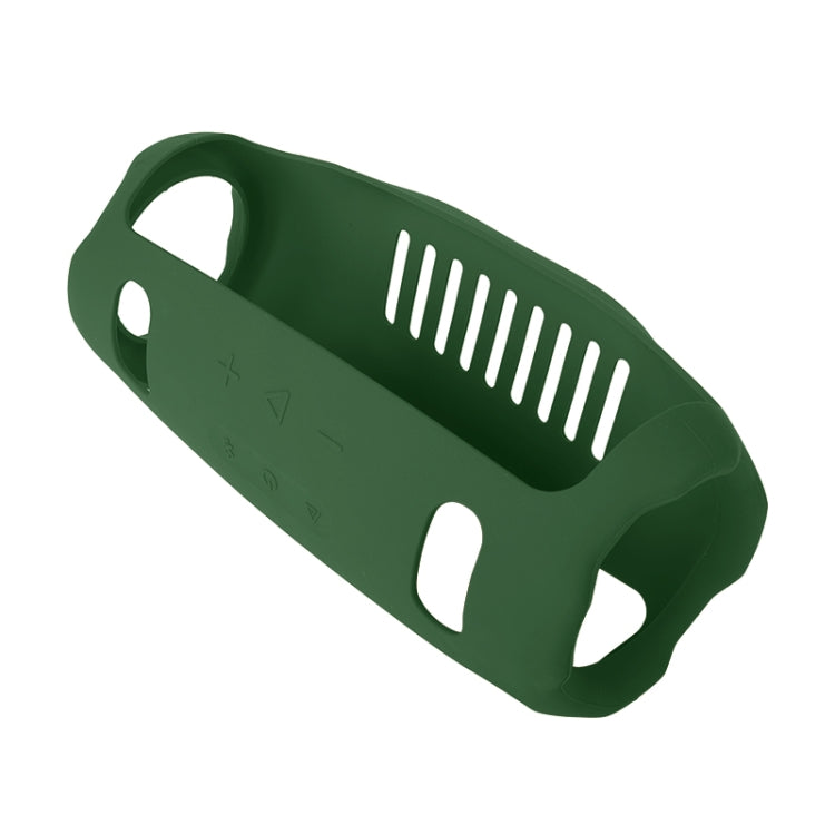For JBL Xtreme 4 Bluetooth Speaker Soft Silicone Protective Cover Storage Case(Green) - Protective Case by buy2fix | Online Shopping UK | buy2fix