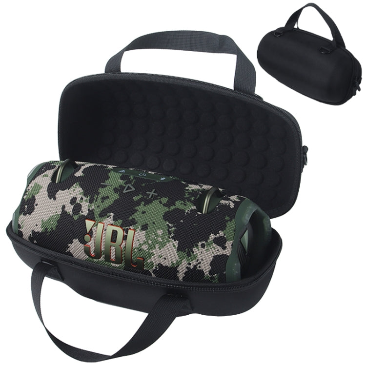 For JBL Xtreme 4 Bluetooth Speaker Storage Bag Portable EVA Protective Bag(Black) - Protective Case by buy2fix | Online Shopping UK | buy2fix