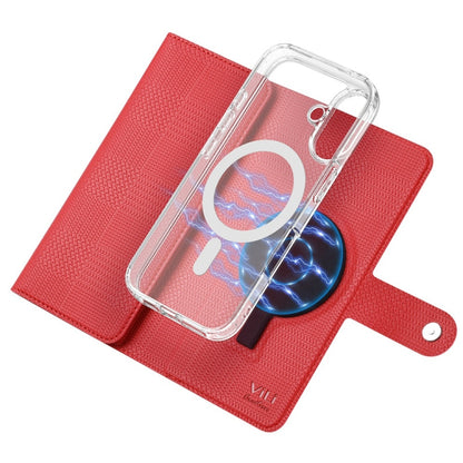 For iPhone 15 Pro ViLi GHA-C Series RFID MagSafe Magnetic Flip Leather Phone Case(Red) by ViLi