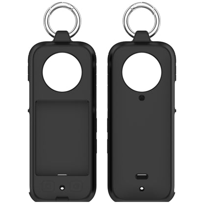 For Insta 360 X4 Portable Silicone Protective Case(Black) - Case & Bags by buy2fix | Online Shopping UK | buy2fix