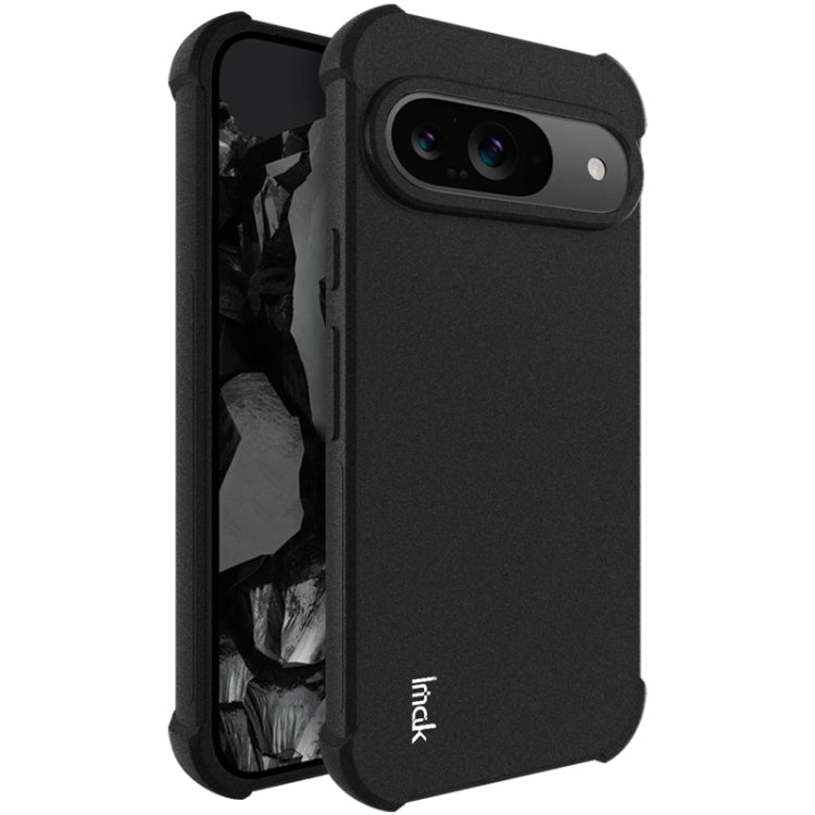 For Google Pixel 9 / Pixel 9 Pro imak Shockproof Airbag TPU Phone Case(Matte Black) - Google Cases by imak | Online Shopping UK | buy2fix