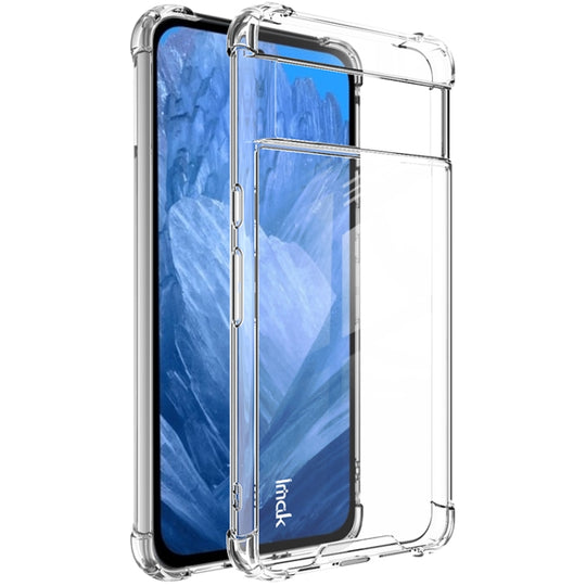 For Google Pixel 8 Pro IMAK Space Shield PC + TPU Airbag Shockproof Phone Case(Transparent)
