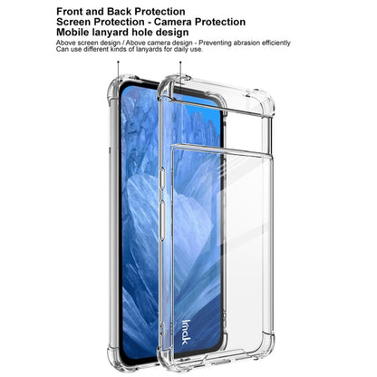 For Google Pixel 8 Pro IMAK Space Shield PC + TPU Airbag Shockproof Phone Case(Transparent) - Google Cases by imak | Online Shopping UK | buy2fix