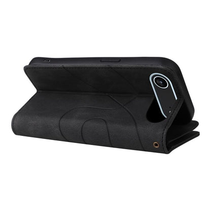 For iPhone Air Dual-color 9 Card Slots Zipper Wallet Leather Phone Case(Black) - iPhone Air Cases by buy2fix | Online Shopping UK | buy2fix