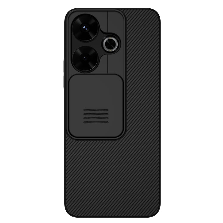 For Xiaomi Poco M6 4G NILLKIN Black Mirror Series Camshield PC Phone Case(Black) - Xiaomi Cases by NILLKIN | Online Shopping UK | buy2fix