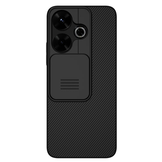 For Xiaomi Poco M6 4G NILLKIN Black Mirror Series Camshield PC Phone Case(Black)