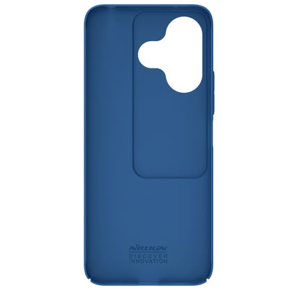 For Xiaomi Poco M6 4G NILLKIN Black Mirror Series Camshield PC Phone Case(Blue) - Xiaomi Cases by NILLKIN | Online Shopping UK | buy2fix